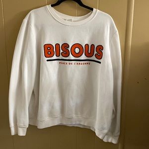 H&M BISOUS CREWNECK